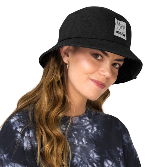 Denim bucket hat