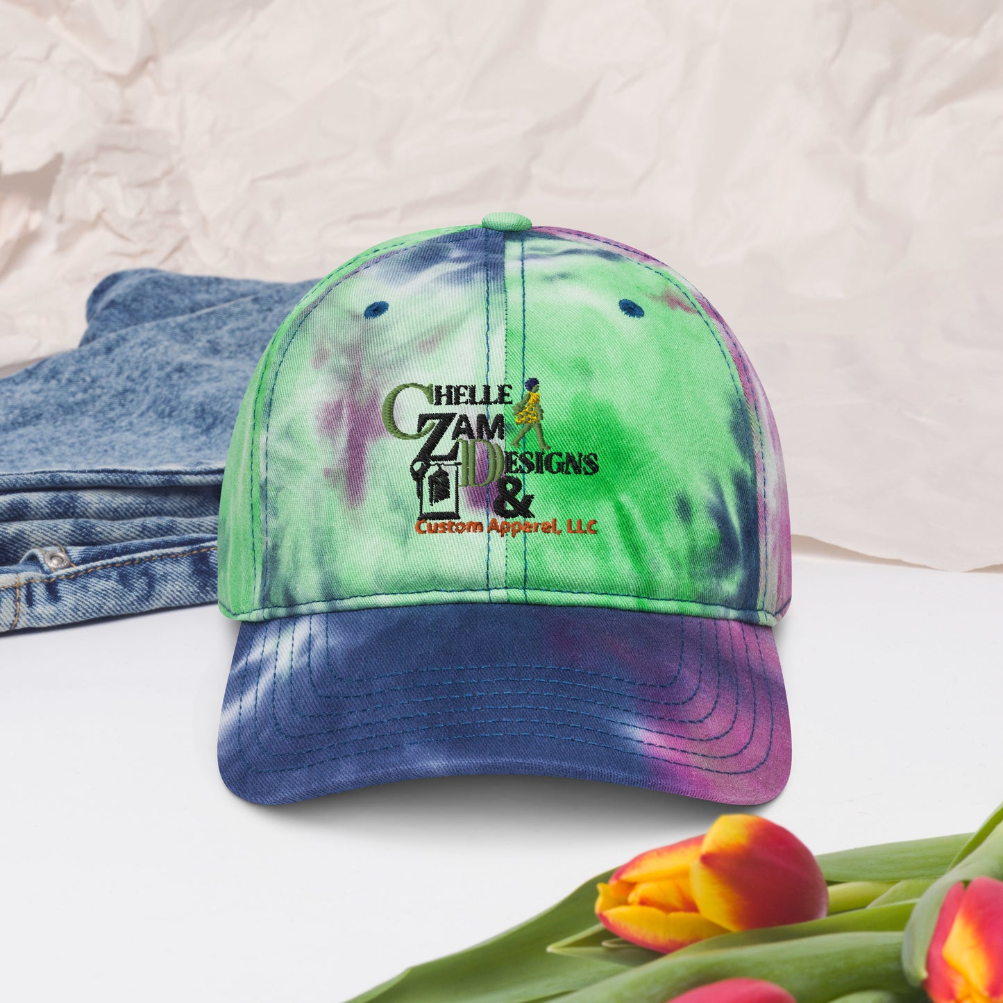 Tie dye hat